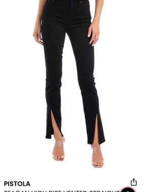 Pistola Teagan High Rise Vented Straight Jeans – Size 27